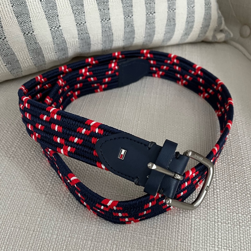 Tommy Hilfiger Red, White, Blue Belt